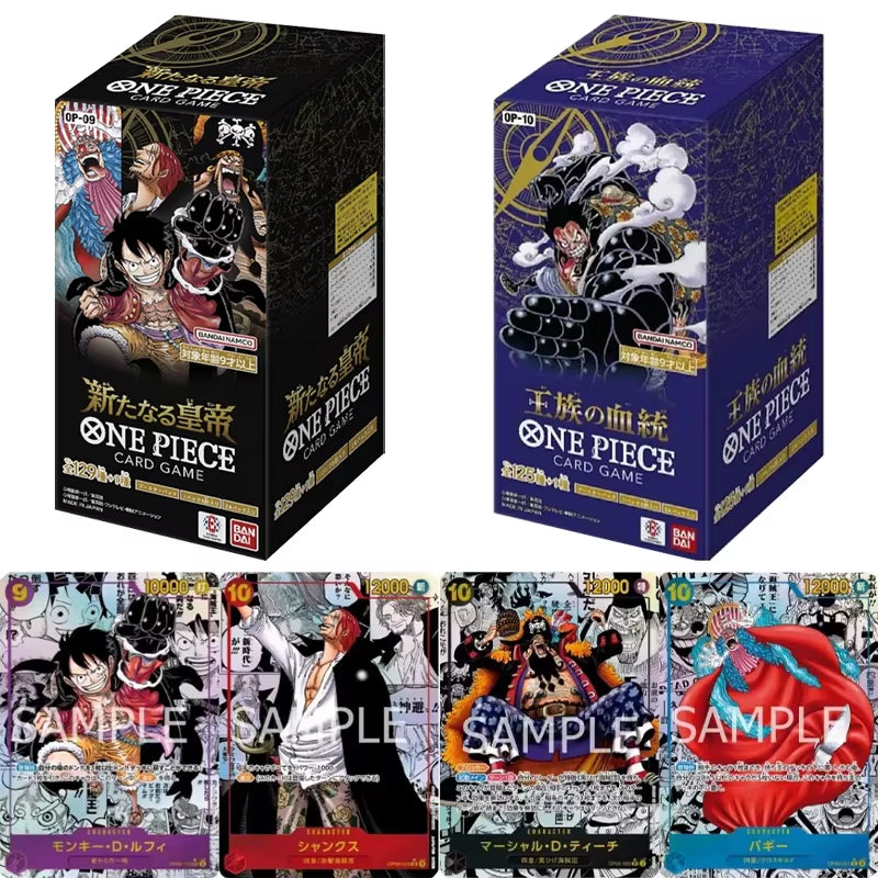 New Originales  One Piece Card New Era Opcg-01-09 Cards Booster Box Japanese Anime TCG Luffy Rare Game Card Collector Gift