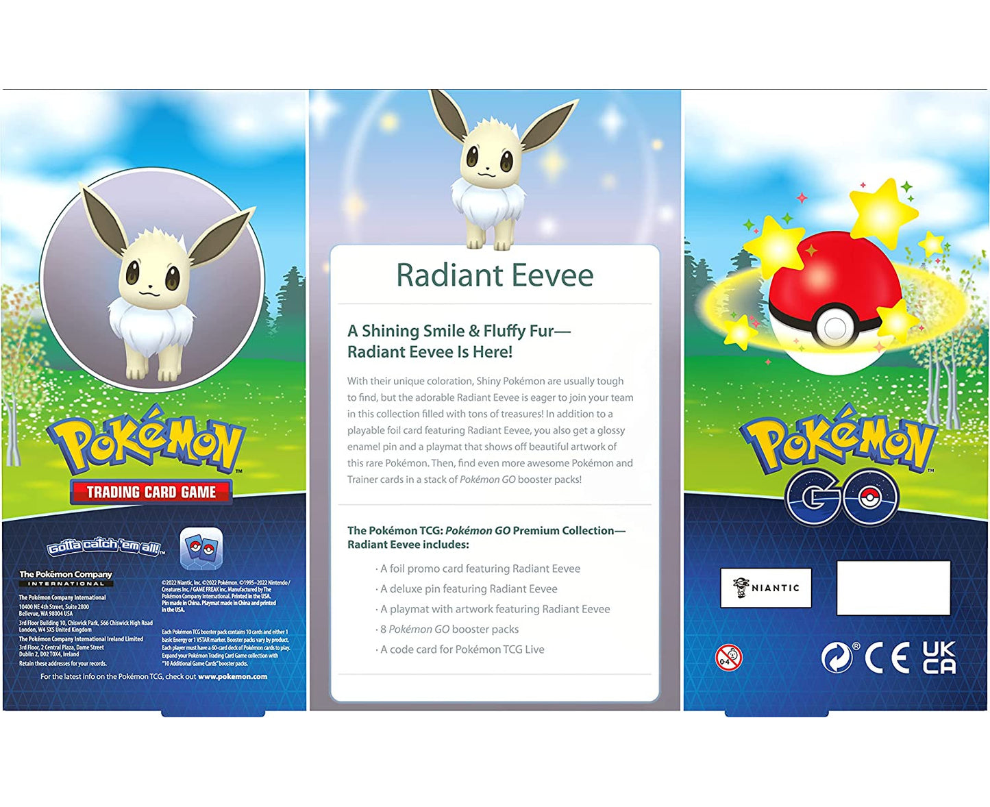 Pokémon Tcg Pokémon Go Premium Collection Radiant Eevee