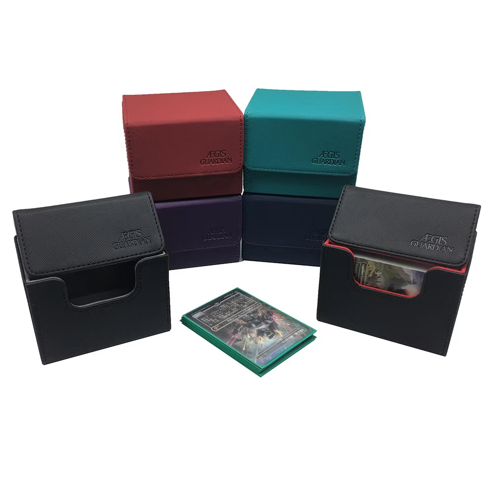 100+ Horizontally Inserted  Card Protection Box Is Suitable for Trading Table Game Cards TCG Storage Card Box